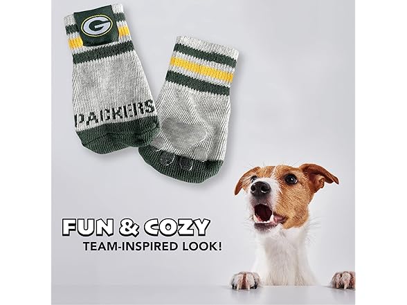 NFL Philadelphia Eagles Anti Slip Dog Socks w - Gallery 3