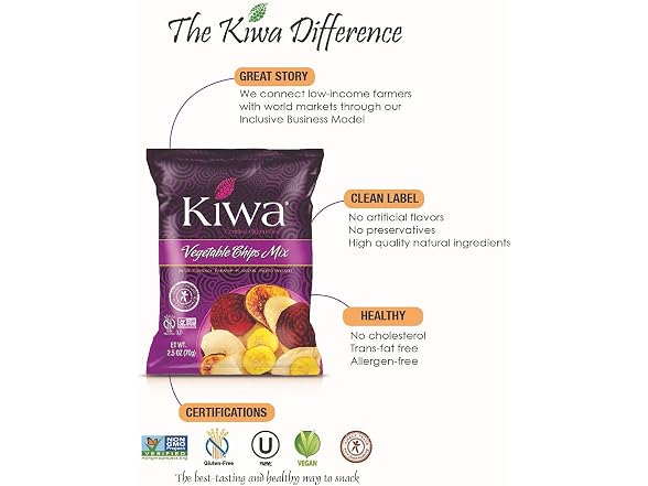 Kiwa Vegetable Chips Mix