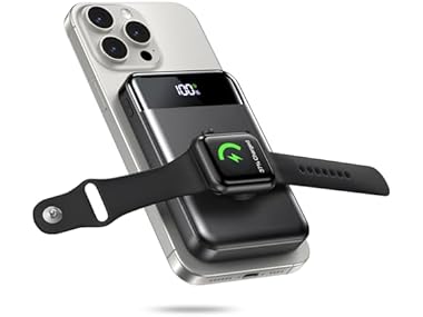 $19.99, Was $39.98, 50% Off! Wowuwoai 10000mAh Magsafe Portable Charger dealfomo