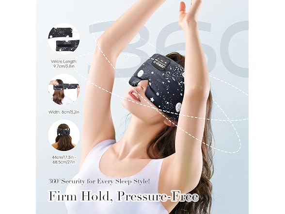 Sleep Mask with Bluetooth