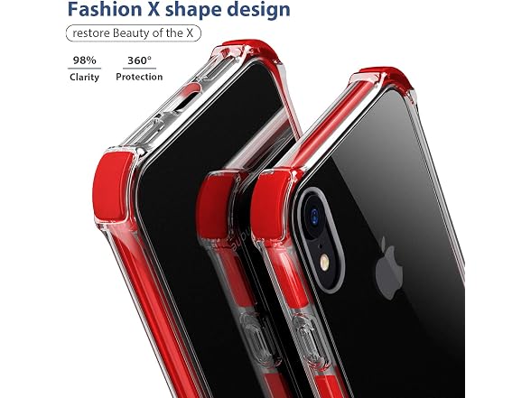 MATEPROX Compatible with iPhone XR Case Clear