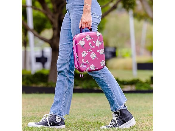 BUILT Hardshell Lunch Pack, Wild Berry Floral