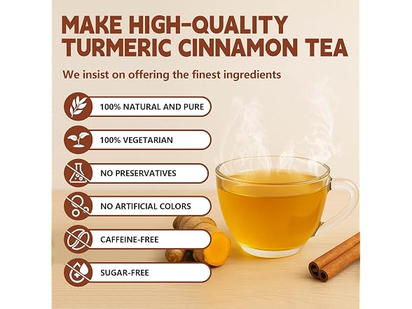 Turmeric Cinnamon Tea bags