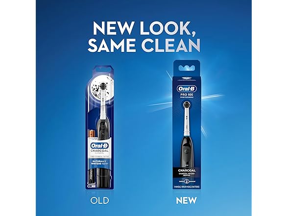 Oral-B Oral-B Pro 100 Charcoal, Battery Powered Elec