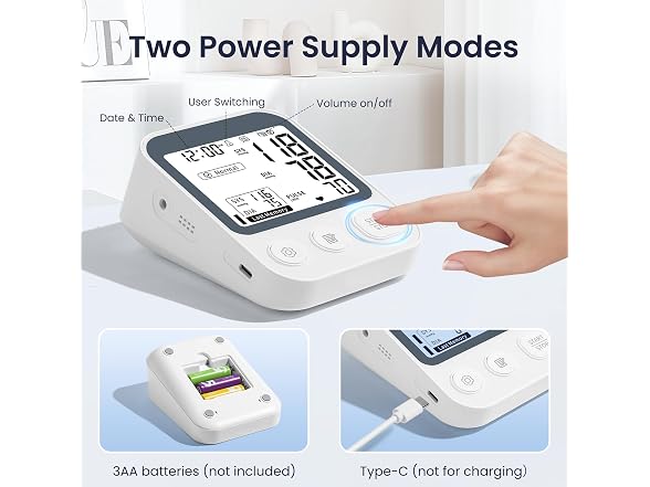 JALIP Blood Pressure Monitor Upper Arm