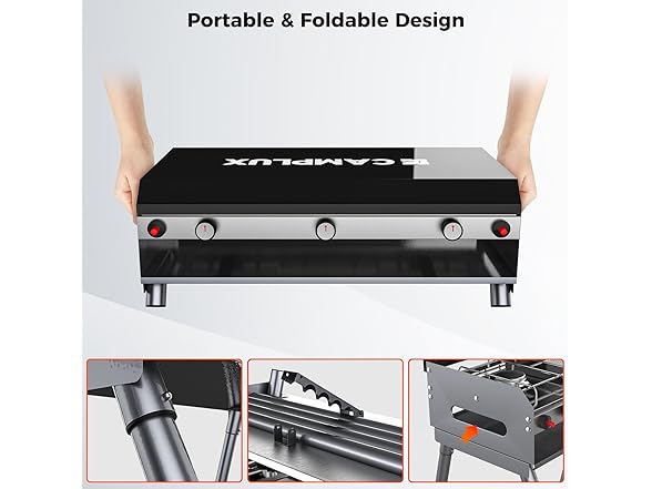 CAMPLUX ENJOY OUTDOOR LIFE W1960 Propane Camping Stove