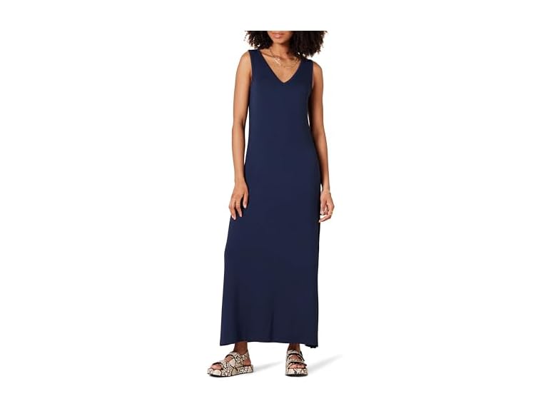 Amazon Essentials Women Jersey V-neck Tank Dress