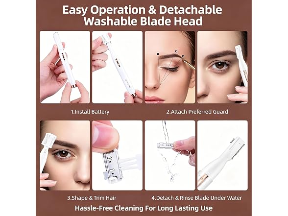 Upgraded Eyebrow Trimmer