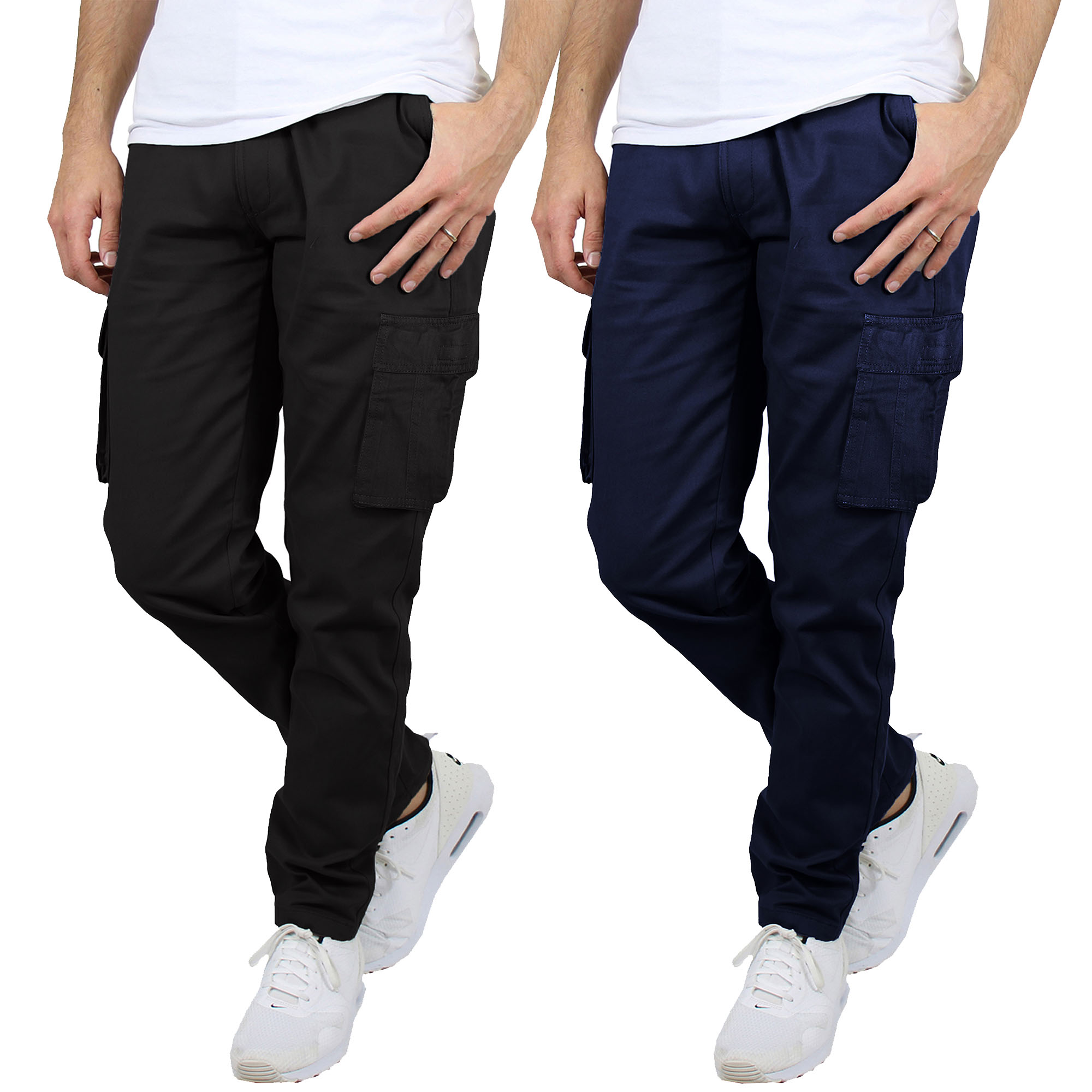 Men's Stretch Cargo Pants (1, 2 or 3 Pk) - Gallery 21