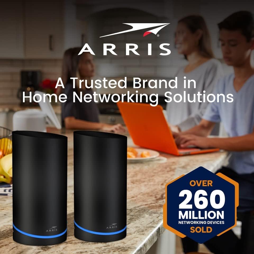 ARRIS Surfboard mAX 6E W161 Mesh Wi-Fi 6E System - Gallery 12