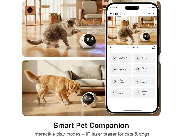 Endliss Smart Mobile Pet Camera Robot