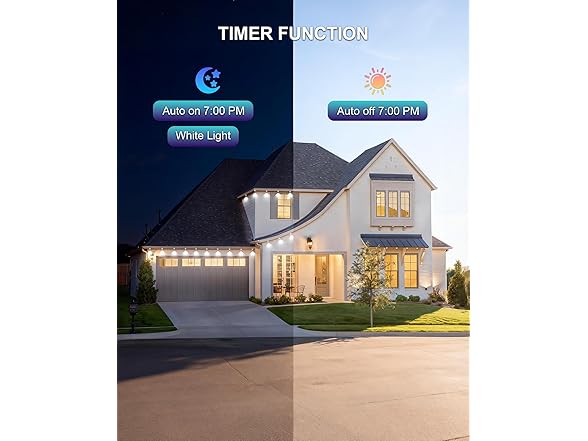 XINKAITE Permanent Outdoor Lights