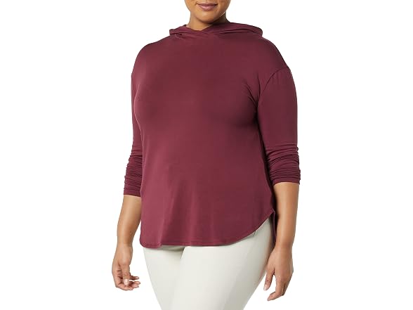 Amazon Essentials Women (S) Pullover Dark Burgundy