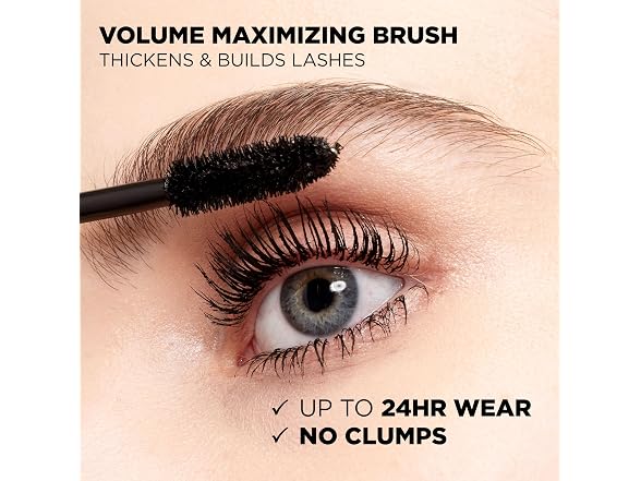 LOreal Paris Voluminous Mascara Black Brown
