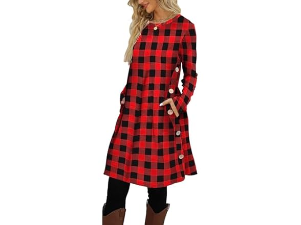 Kikibell Long Sleeve Knit Dress