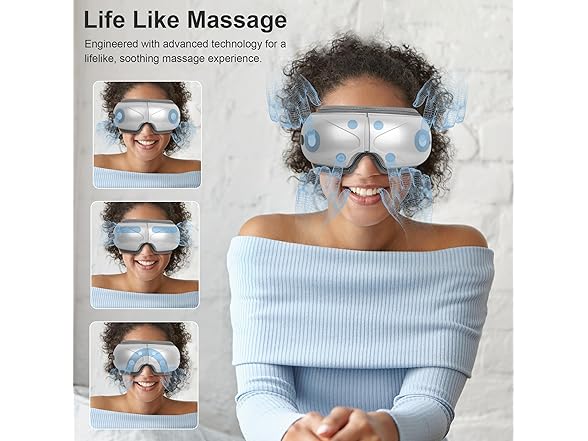 Eye Massager with Heat and Compress