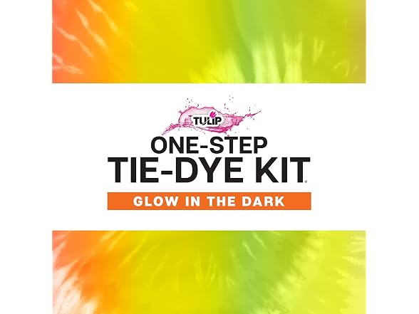 Tulip One-Step Tie-Dye Kit, Glow in the Dark Neon