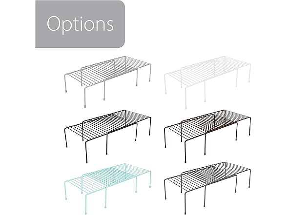 Smart Design Expandable Shelf Rack