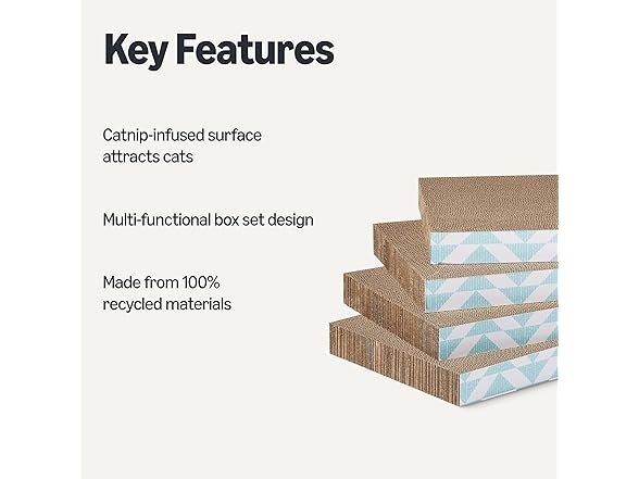 Amazon Basics Cardboard Cat Scratchers