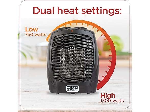 BLACK+DECKER Portable Space Heater