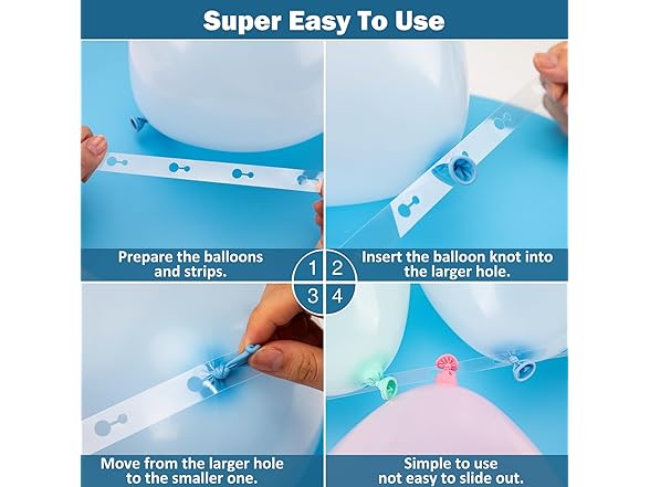 KICNIC Balloon Arch Strip Kit for Garland