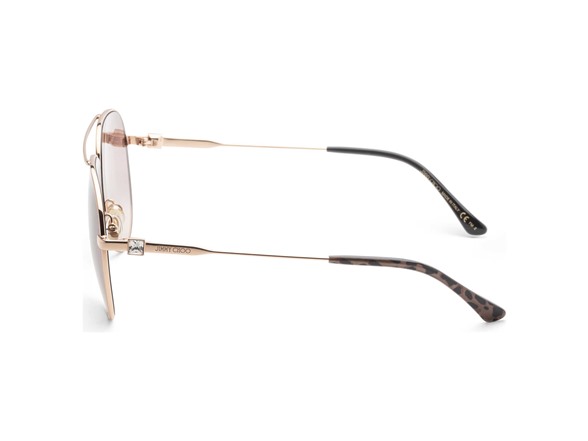 Jimmy Choo Women's 60mm Gold Sunglasses