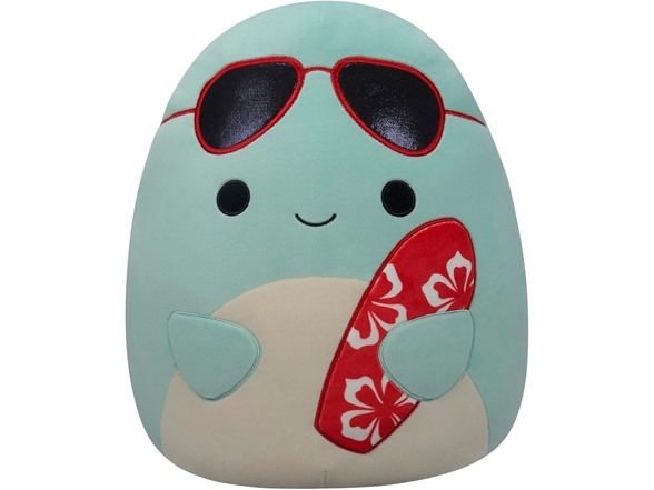 Squishmallows 14-Inch Perry Teal Dolphin