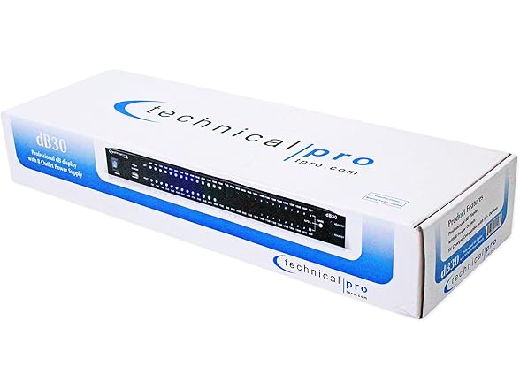 Technical Pro DB301U RACK MOUNT DB DISPL