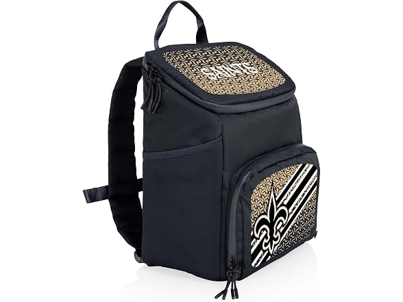 PICNIC TIME NFL New Orleans Saints PTX 2.0 Tarana Upcycled Cooler