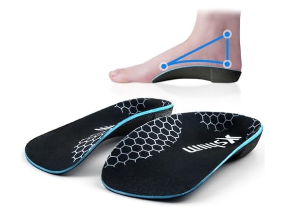 Xshum 3/4 Orthotic Insoles
