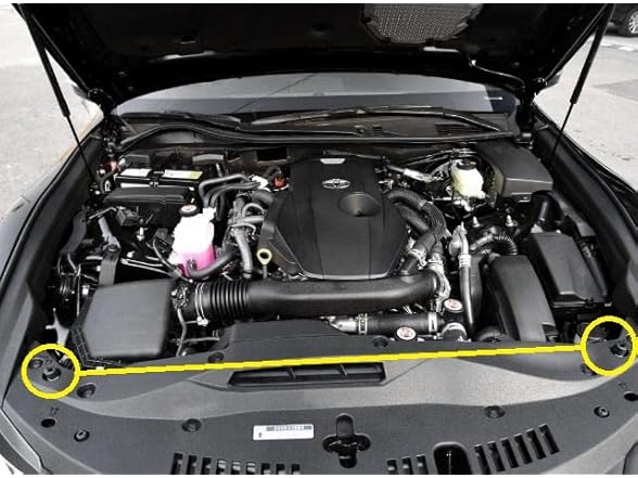 Hood Stop Rubber Bumper Toyota 2Pcs