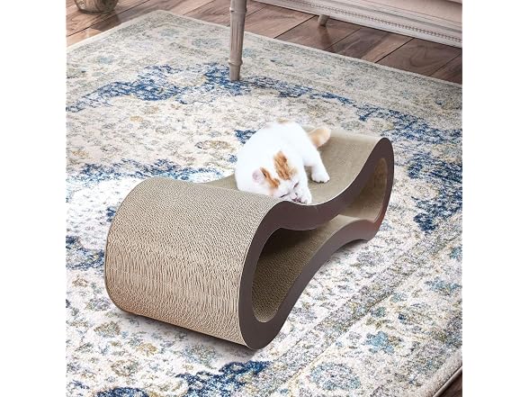 FluffyDream Cat Scratcher Cardboard, Infinity