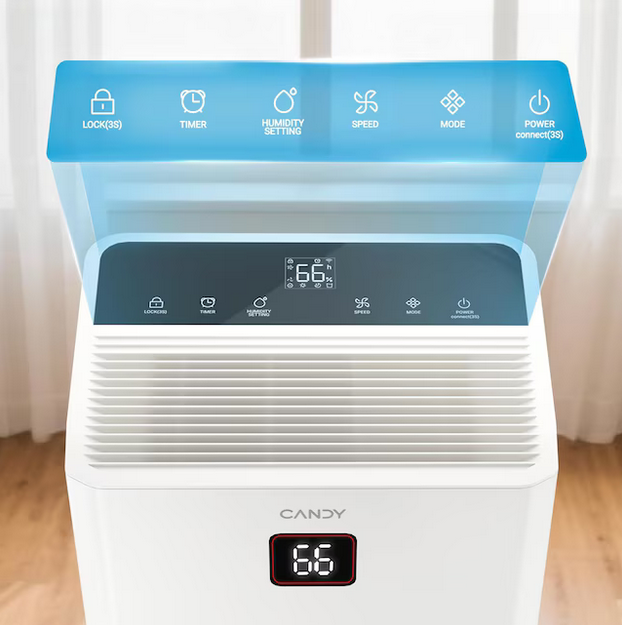 Candy CAS-CF40-W-US CANDY 84 Pints Dehumidifier - Gallery 11