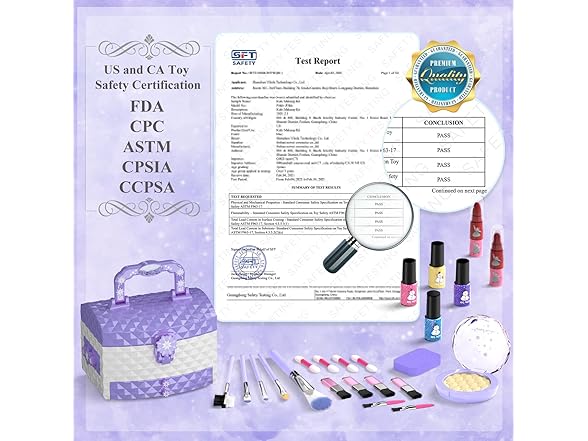 PERRYHOME 56 Pcs Makeup Set for Girls