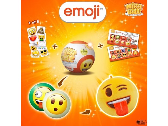 Miraball Surprise Plush - Emoji 4PK