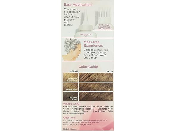 L'Oreal Excellence #5G Medium Gold Brown