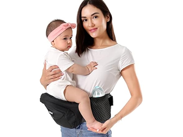 Baby Hip Carrier with Non-Slip Seat