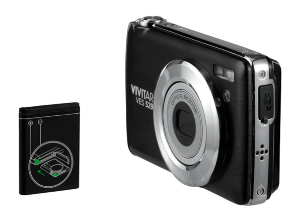 Vivitar - VES529 16mp Digital Camera (Refurbished - Brown Box)