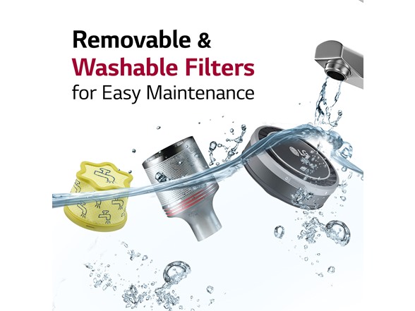 LG CordZero A926KSM Kompressor Cordless Stick Vacuum, Matte Silver