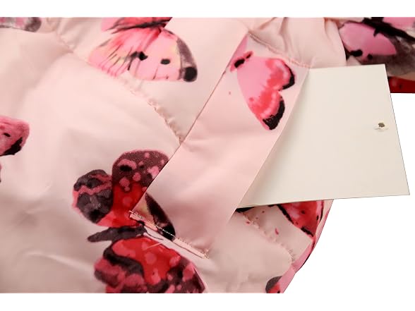 Miss Bei (6-7 Years) Kids Coat Pink Butterfly