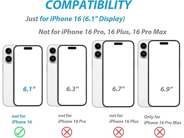 MInCYB for iPhone 16 Wallet Case