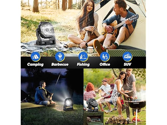 MATULSA Portable 10-inch Fan
