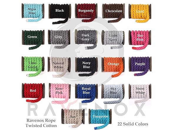 Ravenox Fms Natural Twisted Cotton Rope | Triple-S