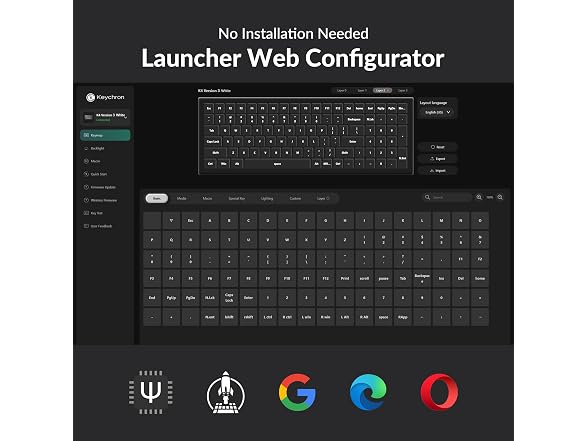 Keychron K4 96% Layout QMK Wireless Keyboard