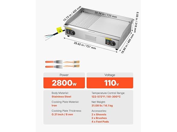 VEVOR Commercial Electric Griddle