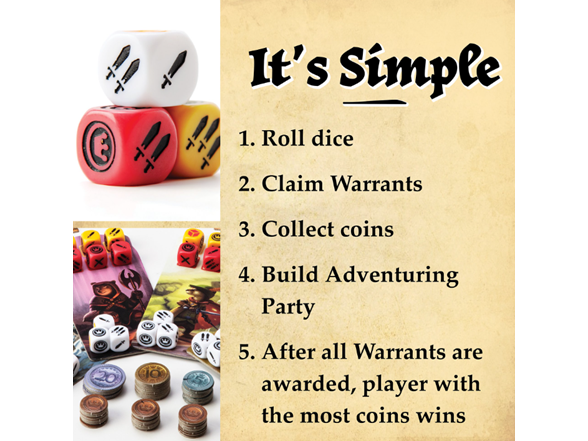 Dice Hunters of Therion Game