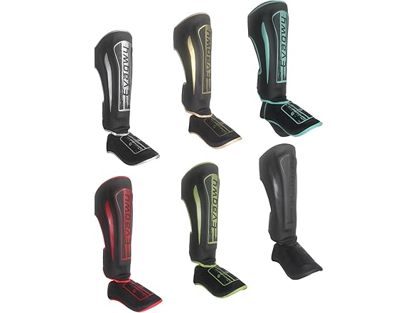 Evagwy MMA Martial Arts Shin Guards (L)