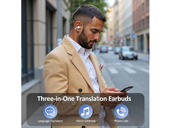 iAMJOY Open-Ear Language Translator