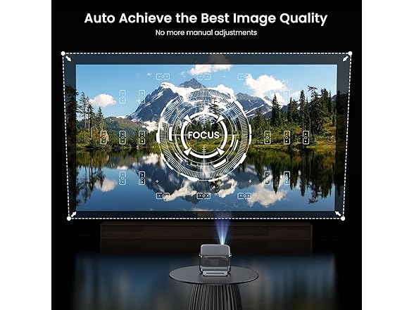 HAPPRUN 2000 ANSI Google TV Projector