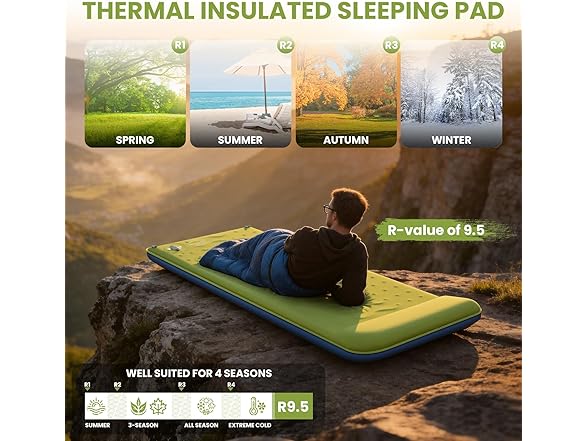 TEKIK Memory Foam Camping Pad